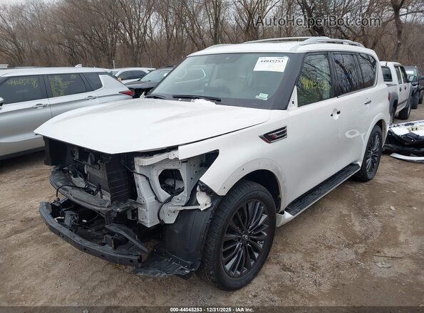 JN8AZ2AE6P9306257 2023 INFINITI QX80 White Front left