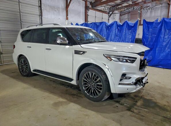 JN8AZ2AE7P9306381 2023 INFINITI QX80 White Передня права чверть