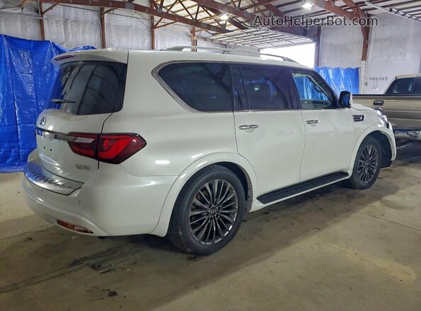 JN8AZ2AE7P9306381 2023 INFINITI QX80 White Задня права чверть