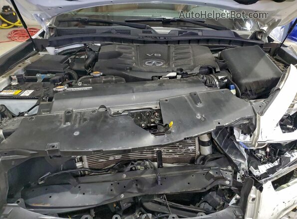JN8AZ2AE7P9306381 2023 INFINITI QX80 White Вид підкапотного простору