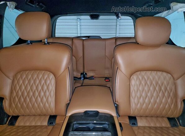 JN8AZ2AE7P9306381 2023 INFINITI QX80 White Вид задніх сидінь