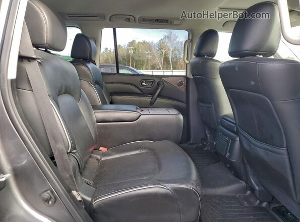 JN8AZ2AE8M9273726 2021 INFINITI QX80 Gray Вид задньої частини салону