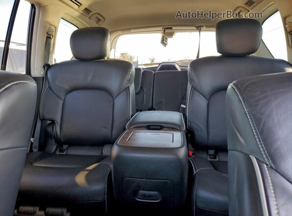 JN8AZ2AF6M9715248 2021 INFINITI QX80 Black Вид задніх сидінь