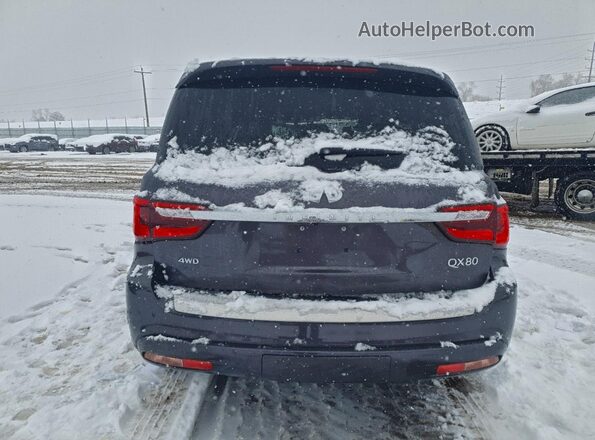 JN8AZ2BC7P9491058 2023 INFINITI QX80 Charcoal Вид ззаду