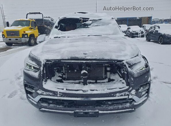 JN8AZ2BC7P9491058 2023 INFINITI QX80 Charcoal Вид спереду