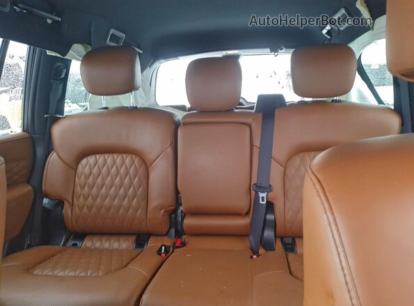 JN8AZ2BC7P9491058 2023 INFINITI QX80 Charcoal Вид задніх сидінь