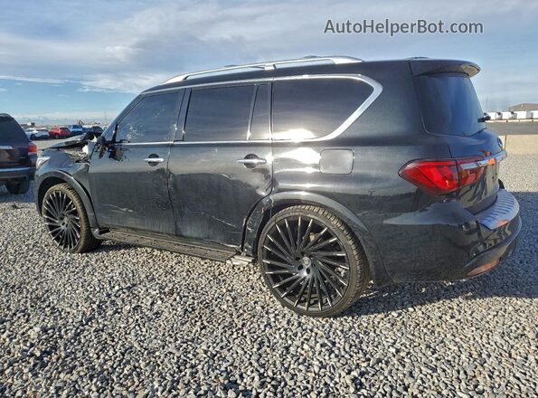 JN8AZ2BF5M9718978 2021 INFINITI QX80 Black უკანა მარცხენა