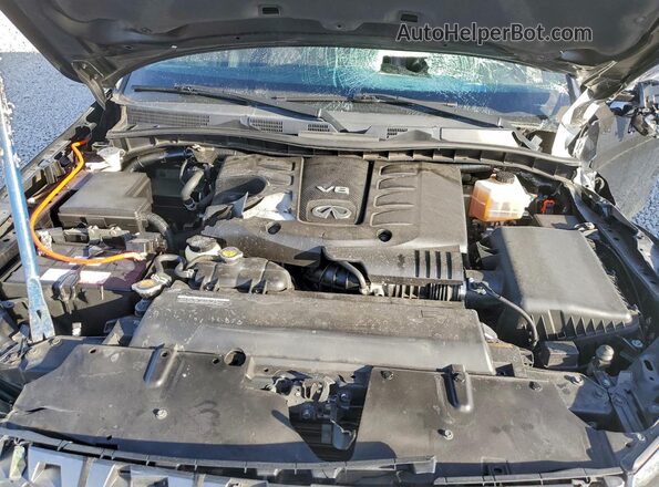 JN8AZ2BF5M9718978 2021 INFINITI QX80 Black ძრავის განყოფილების ხედი