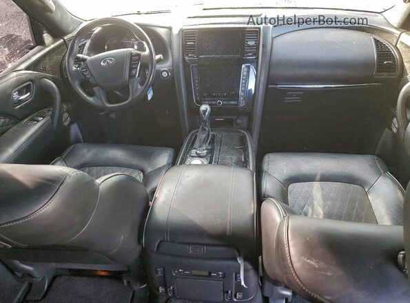 JN8AZ2BF5M9718978 2021 INFINITI QX80 Black წინა პანელის ხედი