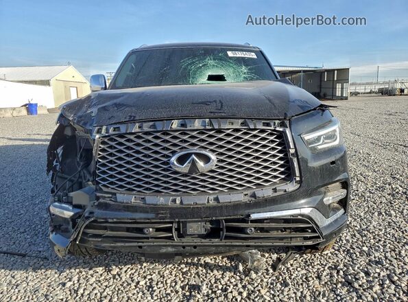 JN8AZ2BF5M9718978 2021 INFINITI QX80 Black წინა ხედი