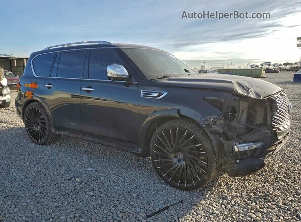 JN8AZ2BF5M9718978 2021 INFINITI QX80 Black წინა მარჯვენა