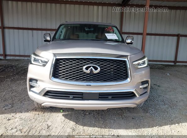 JN8AZ2NE5L9256357 2020 INFINITI QX80 Champagne Սարքավորումների վահանակի տեսք