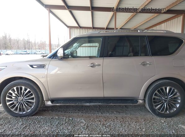 JN8AZ2NE5L9256357 2020 INFINITI QX80 Champagne Սալոնի 360 աստիճան տեսք