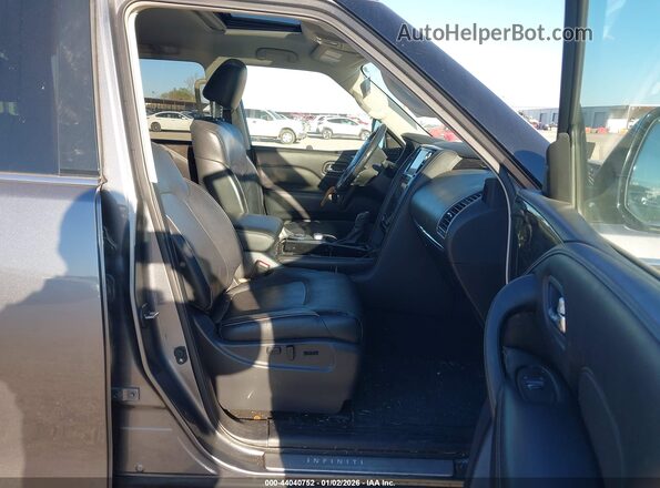 JN8AZ2NF0L9701368 2020 INFINITI QX80 Gray Front interior view