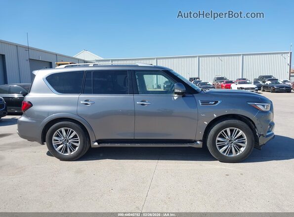 JN8AZ2NF0L9701368 2020 INFINITI QX80 Gray Rear interior view