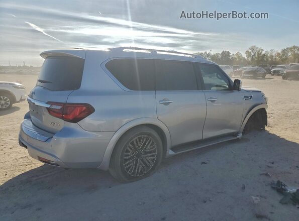 JN8AZ2NF2J9664580 2018 INFINITI QX80 Silver Задня права чверть