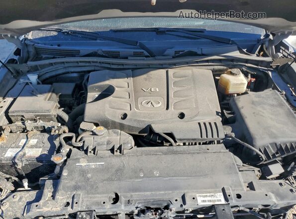 JN8AZ2NF2J9664580 2018 INFINITI QX80 Silver Вид підкапотного простору