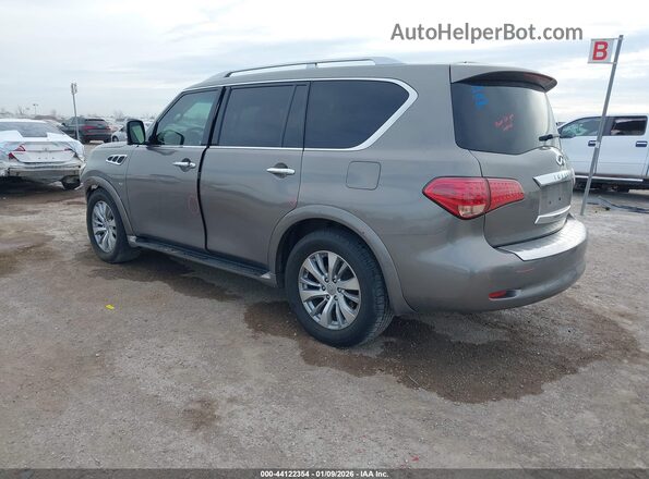 JN8AZ2NF3H9641691 2017 INFINITI QX80 Gray Trasero izquierdo