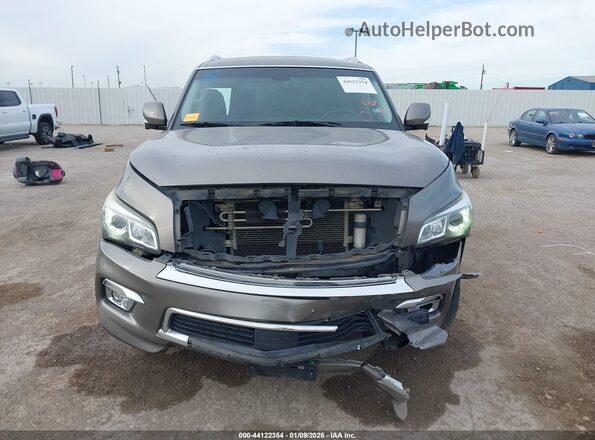 JN8AZ2NF3H9641691 2017 INFINITI QX80 Gray Vista del cuadro de instrumentos