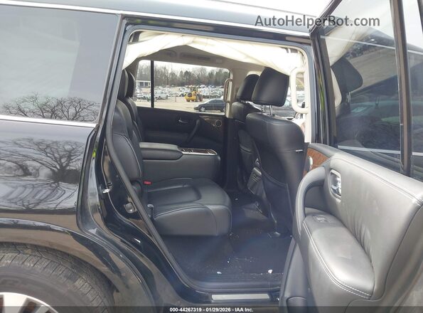 JN8AZ2NF5H9645189 2017 INFINITI QX80 Black VIN կոդի պիտակի տեսք