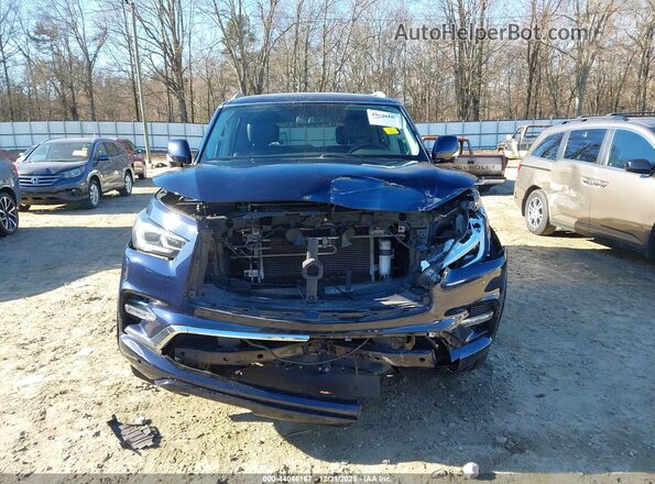 JN8AZ2NF6J9663349 2018 INFINITI QX80 Blue 
