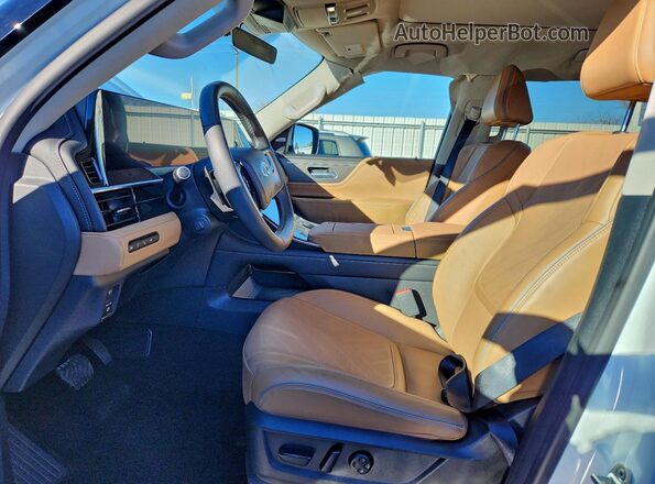JN8AZ3BE6S9701357 2025 INFINITI QX80 Белый Вид салона спереди