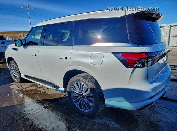 JN8AZ3BE6S9701357 2025 INFINITI QX80 Белый Задняя левая четверть