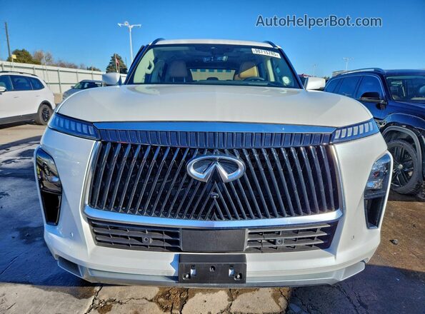JN8AZ3BE6S9701357 2025 INFINITI QX80 Белый Вид спереди