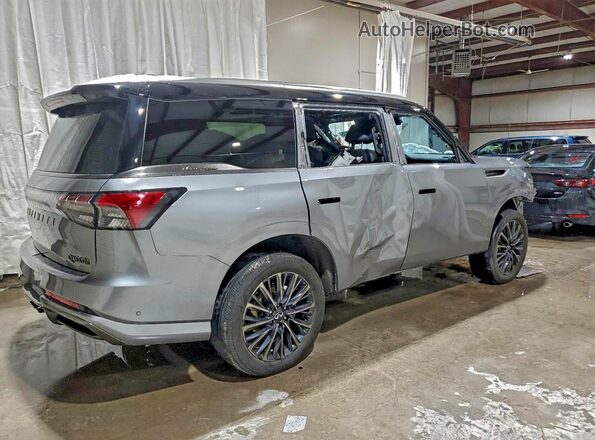 JN8AZ3CC5S9601022 2025 INFINITI QX80 Черный Задняя правая четверть