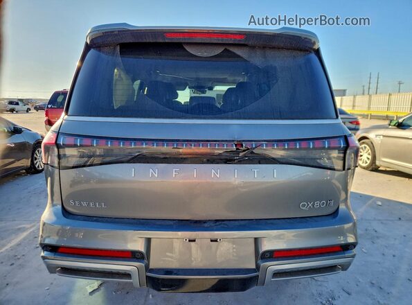 JN8AZ3DBXS9402733 2025 INFINITI QX80 Gray 