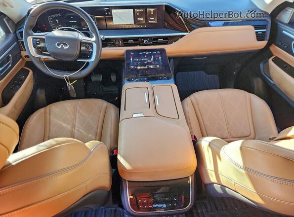 JN8AZ3DBXS9402733 2025 INFINITI QX80 Gray 