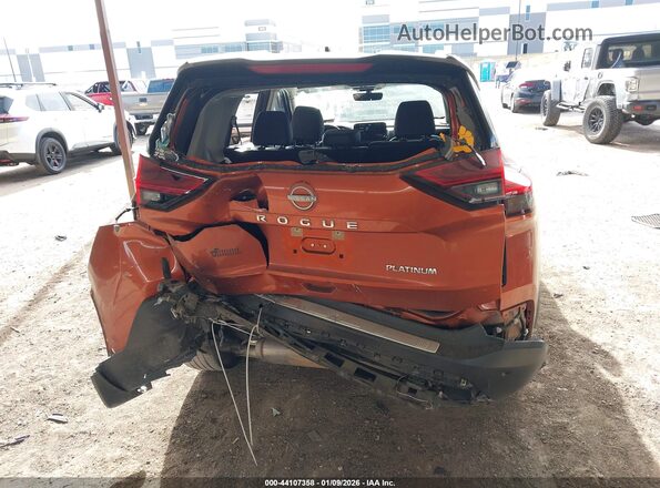 JN8BT3DC2NW119943 2022 NISSAN ROGUE Оранжевый Вид спереди