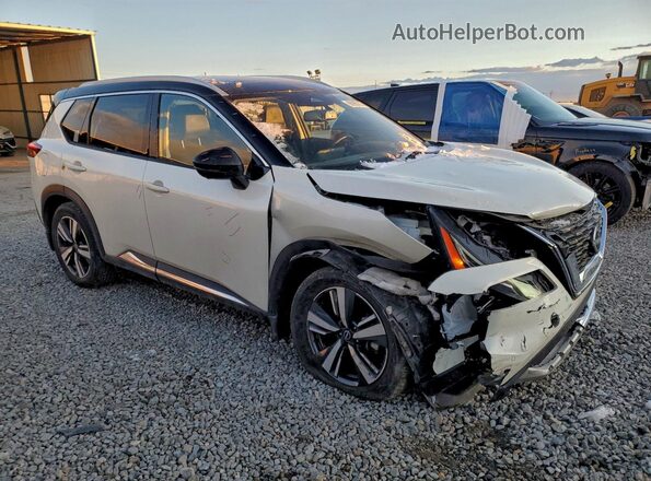 JN8BT3DCXNW117793 2022 NISSAN ROGUE White Передня права чверть