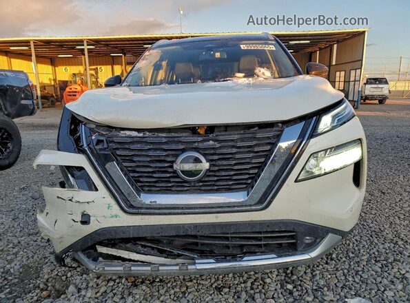 JN8BT3DCXNW117793 2022 NISSAN ROGUE White Вид спереду