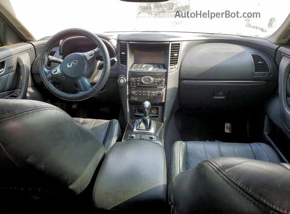 JN8CS1MU2GM130086 2016 INFINITI QX70 Silver Vista del salpicadero