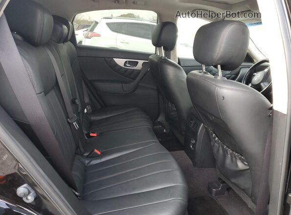 JN8CS1MU6HM140993 2017 INFINITI QX70 Purple უკანა სალონის ხედი
