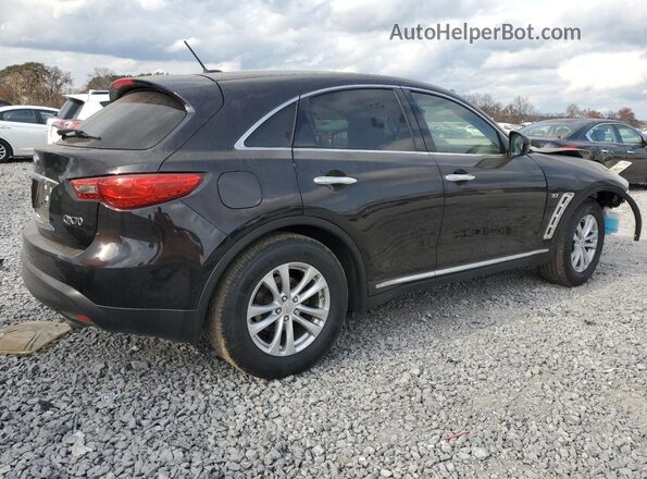 JN8CS1MU6HM140993 2017 INFINITI QX70 Purple უკანა მარჯვენა