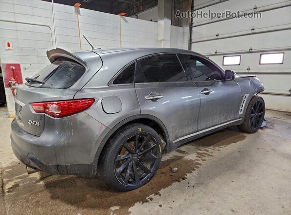 JN8CS1MW7HM414851 2017 INFINITI QX70 Gray Հետևի աջ