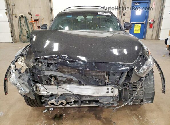 JN8CS1MW8GM751687 2016 INFINITI QX70 Black Вид спереду