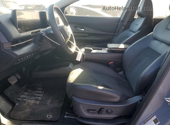JN8DF0BF8SM762770 2025 NISSAN ARIYA Gray Вид салону спереду