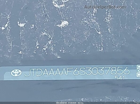 JTDAAAAF6S3037856 2025 TOYOTA CROWN Blue Շարժիչի բաժամունքի տեսք