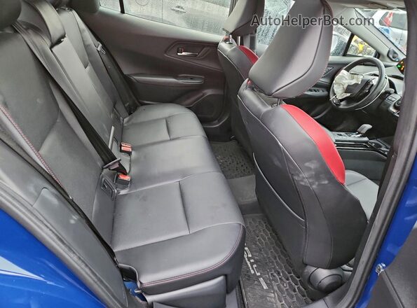 JTDACACU2R3011934 2024 TOYOTA PRIUS Blue Widok tylnych siedzeń
