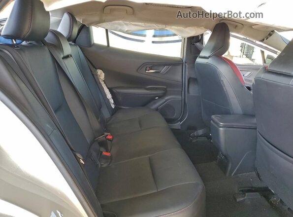 JTDACACU3P3005654 2023 TOYOTA PRIUS White Vista de los asientos traseros