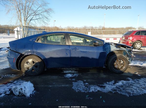 JTDACACU3S3047752 2025 TOYOTA PRIUS PLUG-IN HYBRID Blue Rear interior view