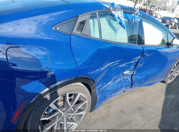 JTDACACU4R3015953 2024 TOYOTA PRIUS PRIME Blue Вид спереду