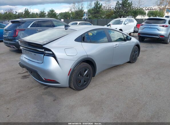 JTDACACU4T3054145 2026 TOYOTA PRIUS PLUG-IN HYBRID Серебряный Задняя правая четверть