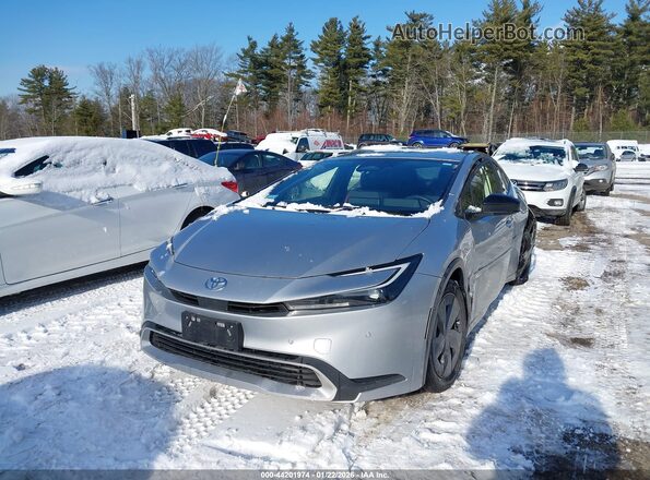 JTDACACU5P3002593 2023 TOYOTA PRIUS PRIME Silver 