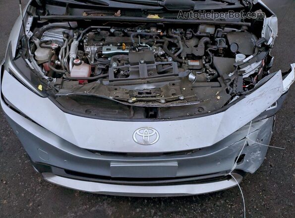 JTDACACU6R3019793 2024 TOYOTA PRIUS Silver Rear interior view