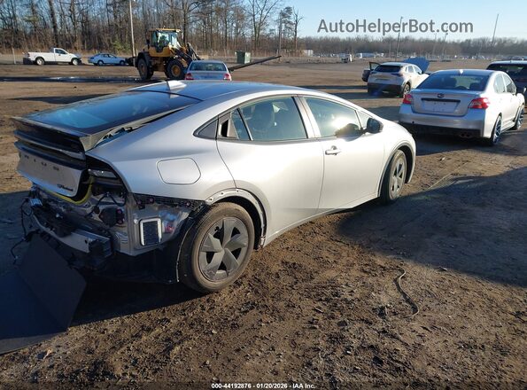 JTDACACU9R3024857 2024 TOYOTA PRIUS PRIME Серебряный Задняя правая четверть