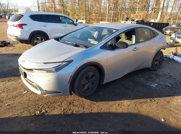 JTDACACU9R3024857 2024 TOYOTA PRIUS PRIME Серебряный Передняя левая четверть